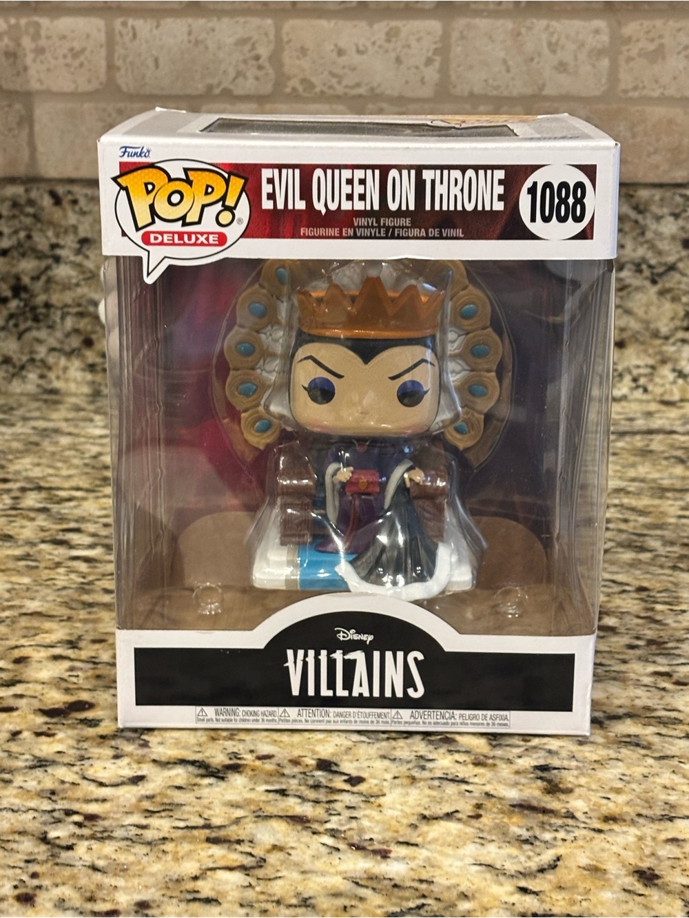 Disney Evil Queen Funko Pop! Deluxe – Black, Gold, Blue